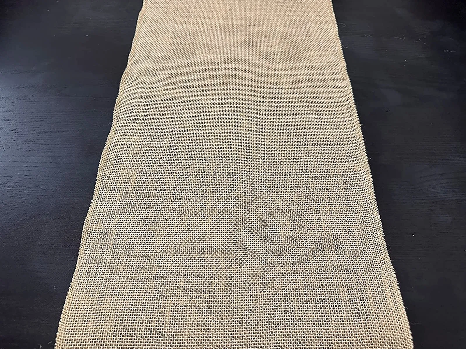Country Vintage Natural Burlap Table Runner Jute Table Runner