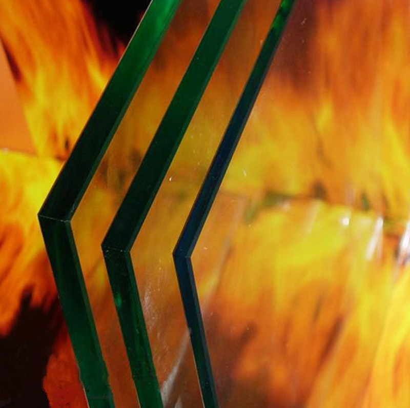 Hot Sale Safety Fireproof Clear Glass Fire Resistant Glass with High-Heat Resistance