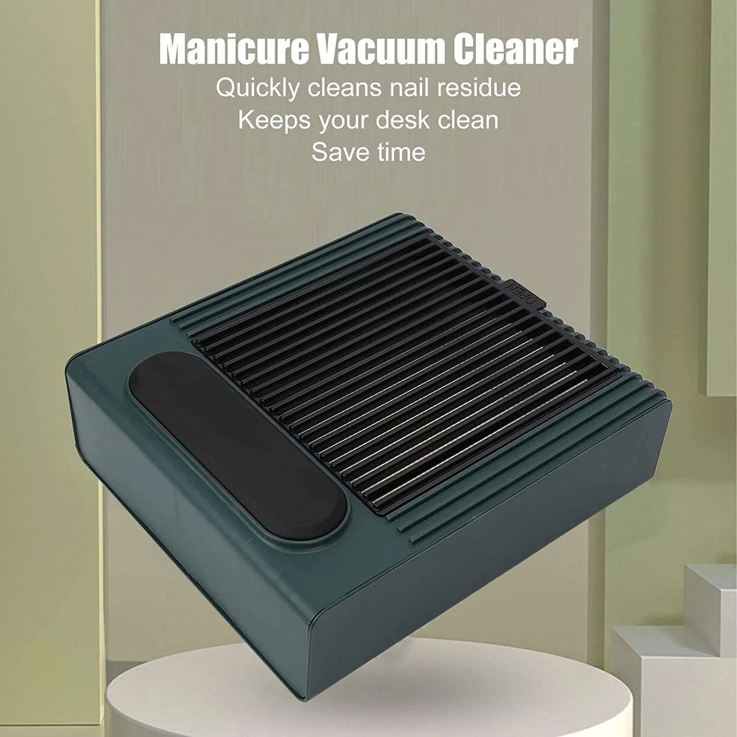 Professional 80W Powerful Speed Adjustable Heat Disipatable Nail Dust Collector