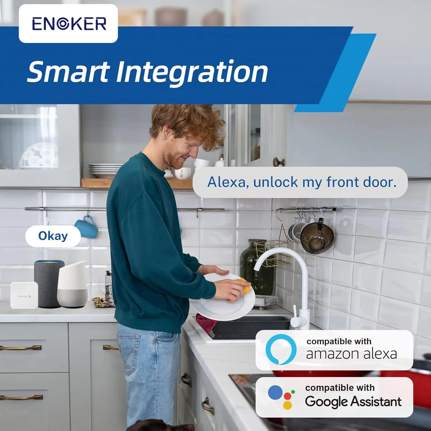 WiFi Fingerprint Electronic Security Lock Smart Fingerprint Padlock