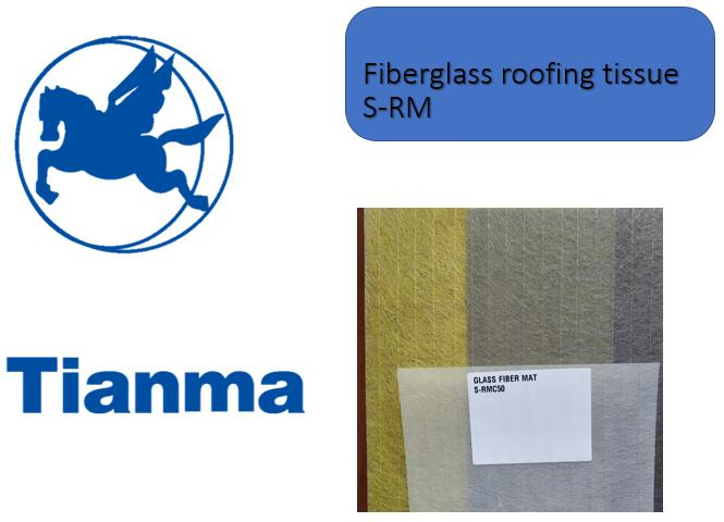 Glass Fiber Roofing Nonwoven Tissue 50G/M2, Glass Veil for Bitumen
