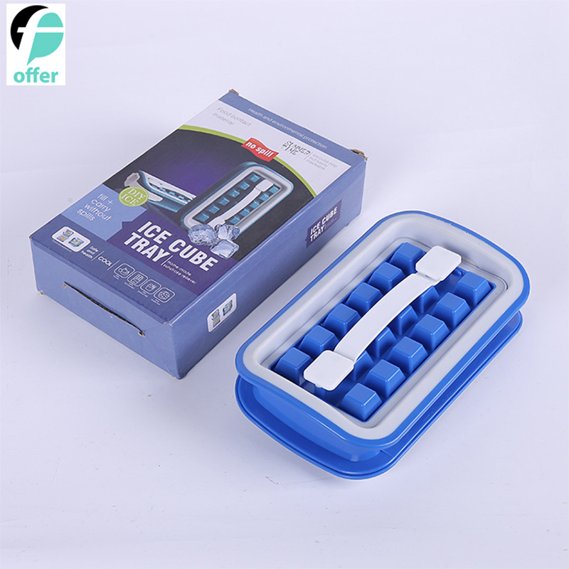 Portable Cold Water Pitcher Wine Ice Cube Tray – Durable Plastic Beverage Chiller