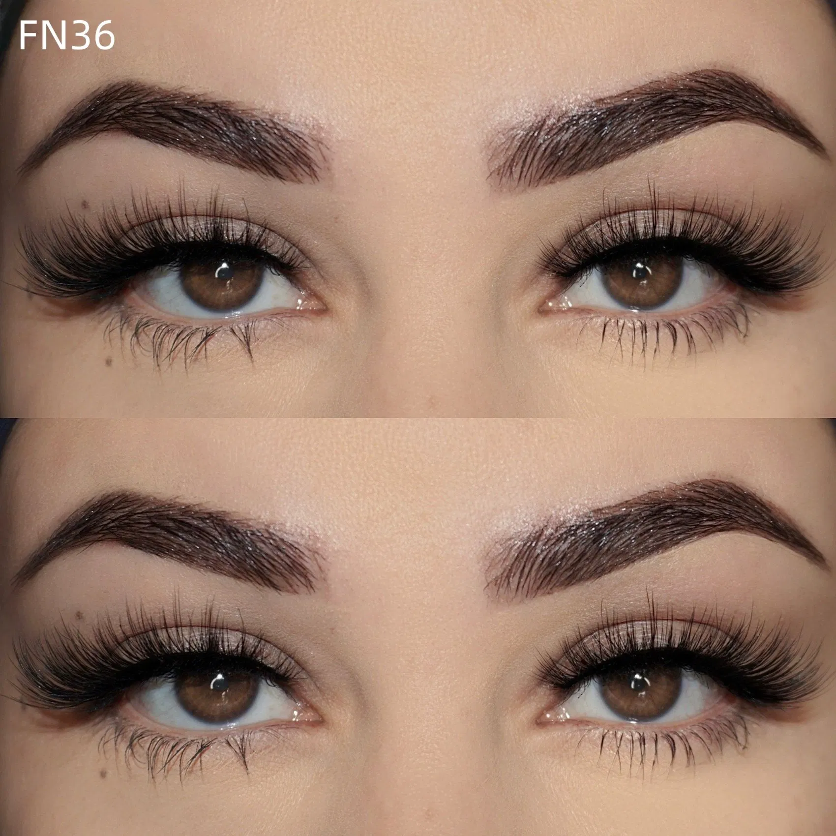 Custom Wholesale Faux Mink Lashes 3D Handmade Natural, Soft & Lightweight Strip Lashes