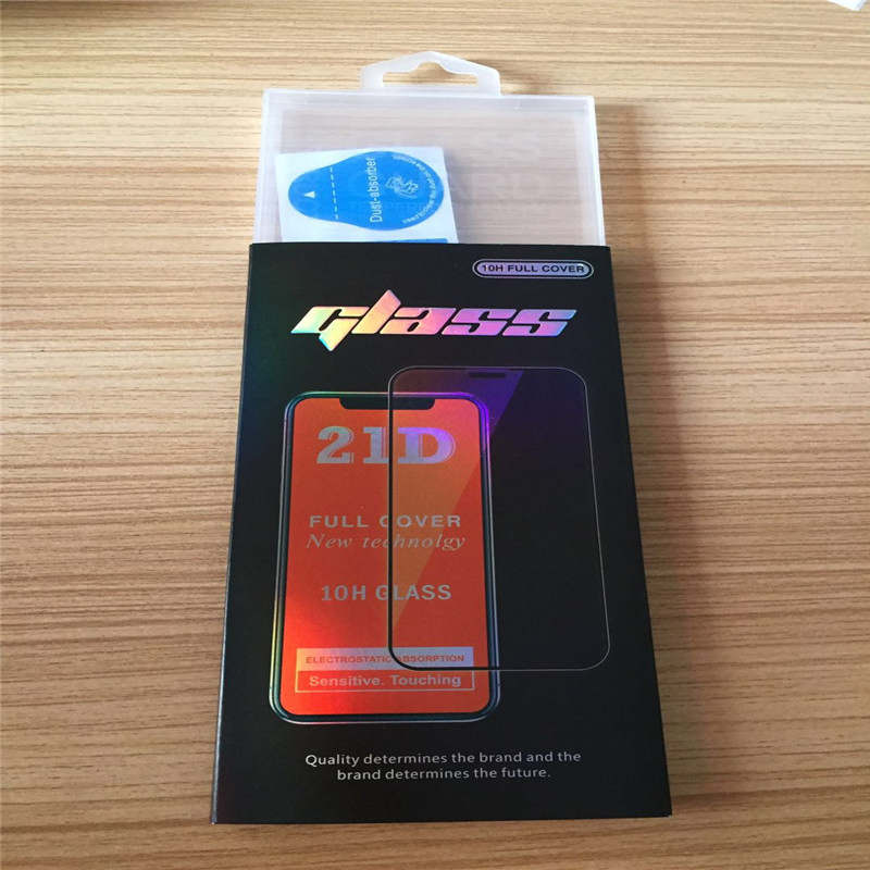 Упаковка 21d защитных стекол для iPhone 6-13 Pro Max