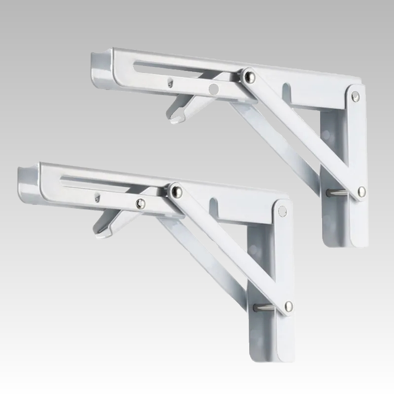 Folding Shelf Brackets Heavy Duty Stainless Steel Wall Mounted