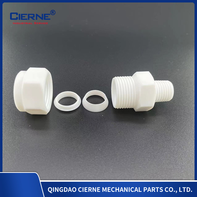 Small Parts Flexible and Wear-Resistant PTFE Connector Wear-Resistant Triangular PTFE