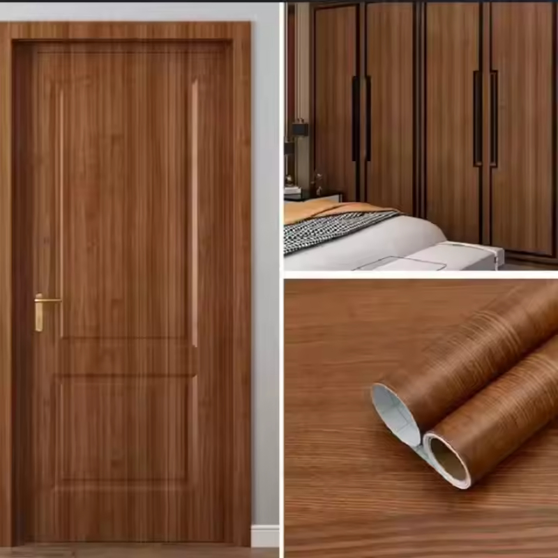 Scratch-Resistant Vinyl PVC Packaging Film for Indoor Home Decor Cabinets