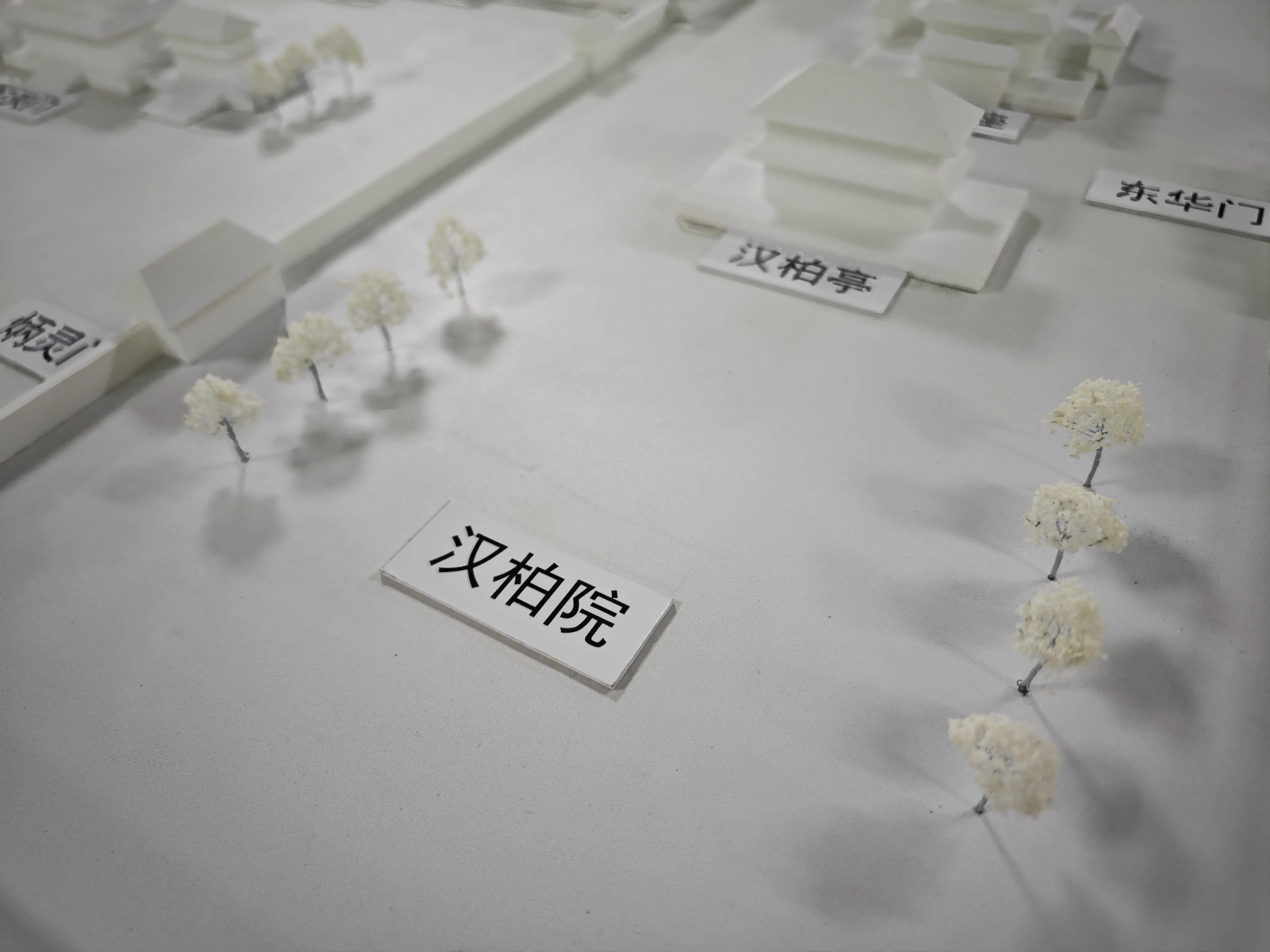 Artistic Hand-Made Ancient Architectural Model for Office Exhibition Hall Decor