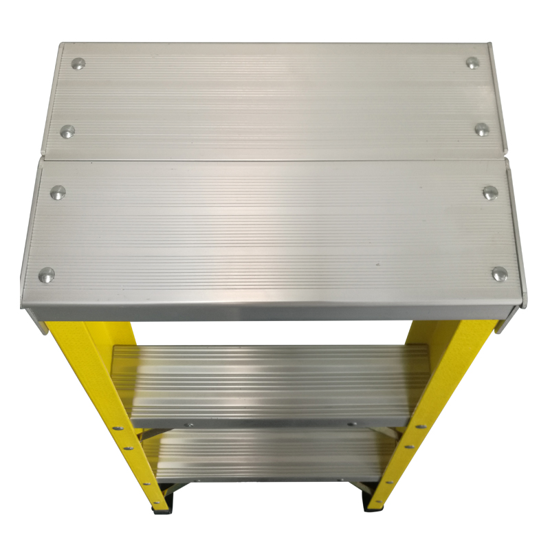 4FT-8FT Twin Sided Insulated Fiberglass Ladder/ Step Ladder with an Australian Standard