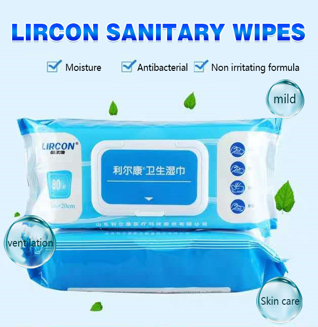 Multi Purpose 75% Alcohol Disinfectant Sanitizer Wipes with FDA Approval
