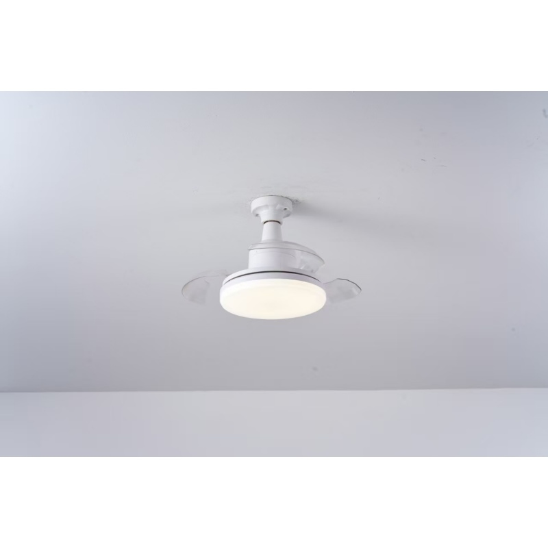 Ceiling Fan Light with 3 Adjustable Lighting Modes Suitable for Small Apartment