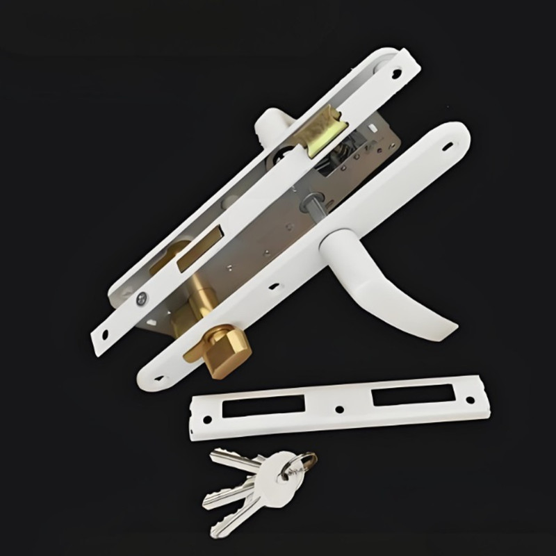 Cheap Prices Toilet UPVC Door with Top Frosted Glass with PVC Board