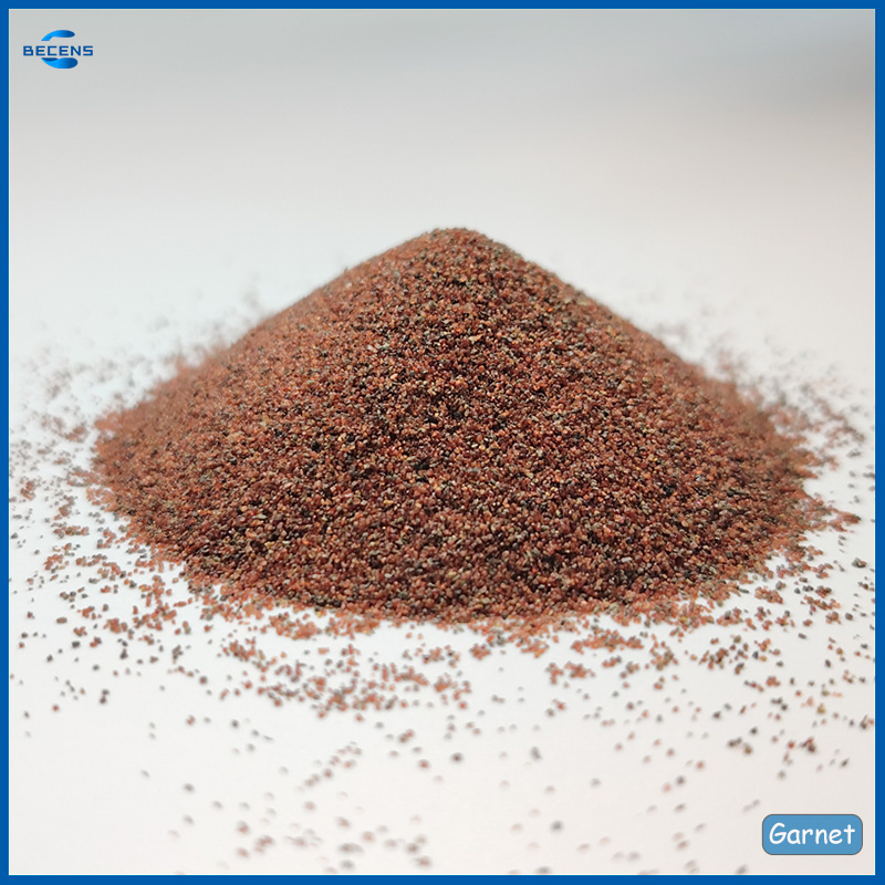 Recyclable Abrasives Garnet for Sandblasting or Water-Jet Cutting with 20/40mesh 30/60mesh 80mesh 120mesh