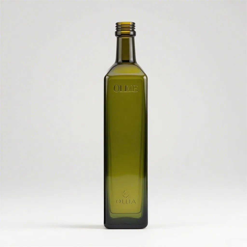 Stylish Leak-Proof Valve Exquisite Reliable Olive Oil Glass Bottle Great for Traveling Chefs Camping Trips or Portable Foodie