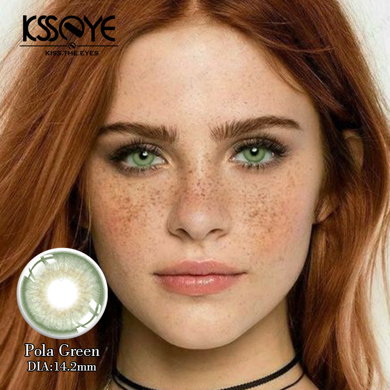 New Arrival Pola 3 Colors Contact Lens Contact Lenses Eye Contacts Cosmetic Soft Colored Contact Lens with Size 14.2mm