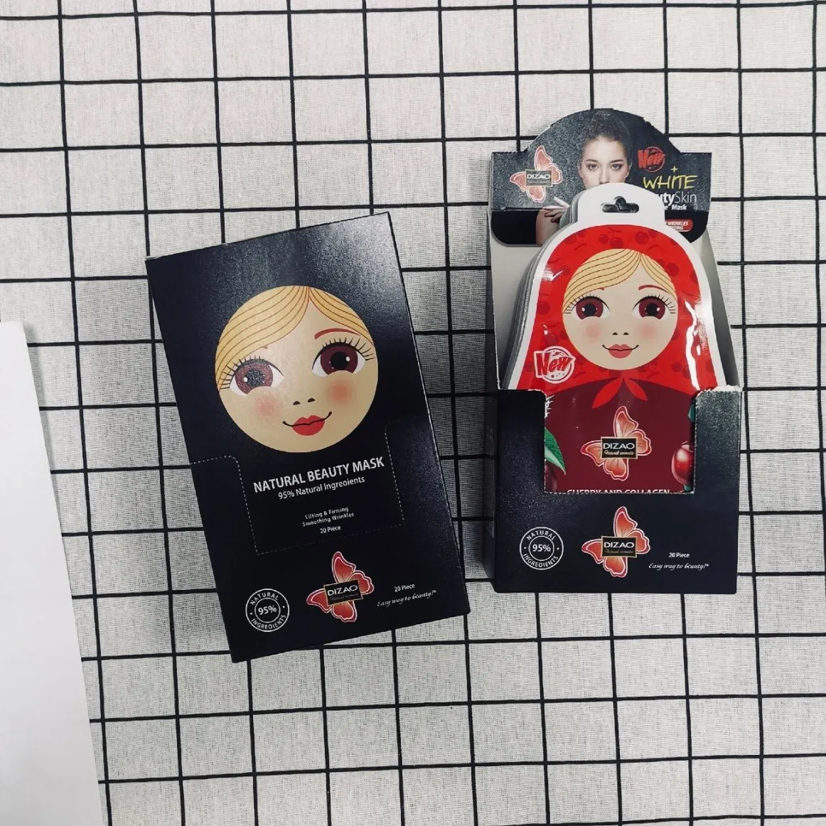 Ginseng and Collagen Whitening Moisturizing Mask