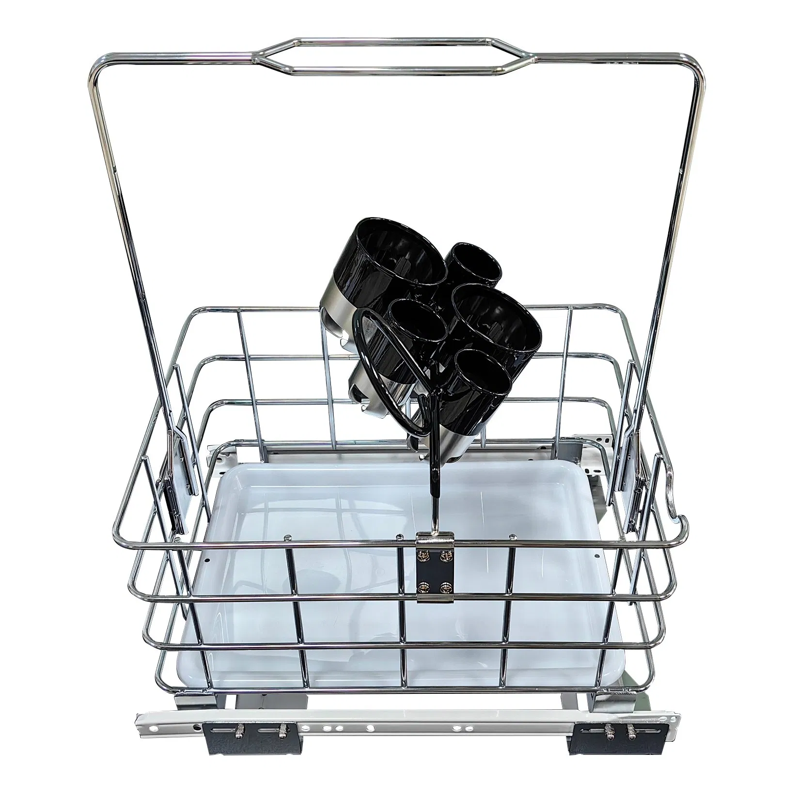 Металлическая корзина для хранения инструментов для укладки волос Beauty Caddy