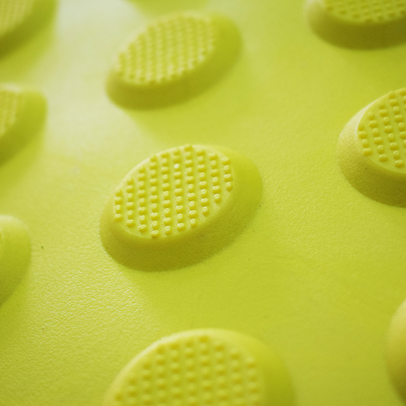 Anti-Slip TPU/TPE/PVC Blind Paving Rubber Tactile Tile