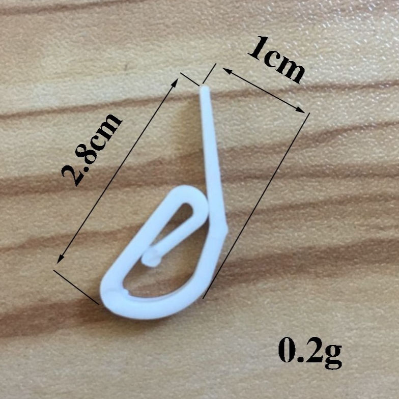 Curtain Hook Hanging Plastic Clips Pencil Pleat Window Shower Curtain Hook