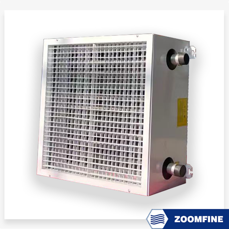 Efficiently Discharge Warm Air Heater with Temperature Sensor