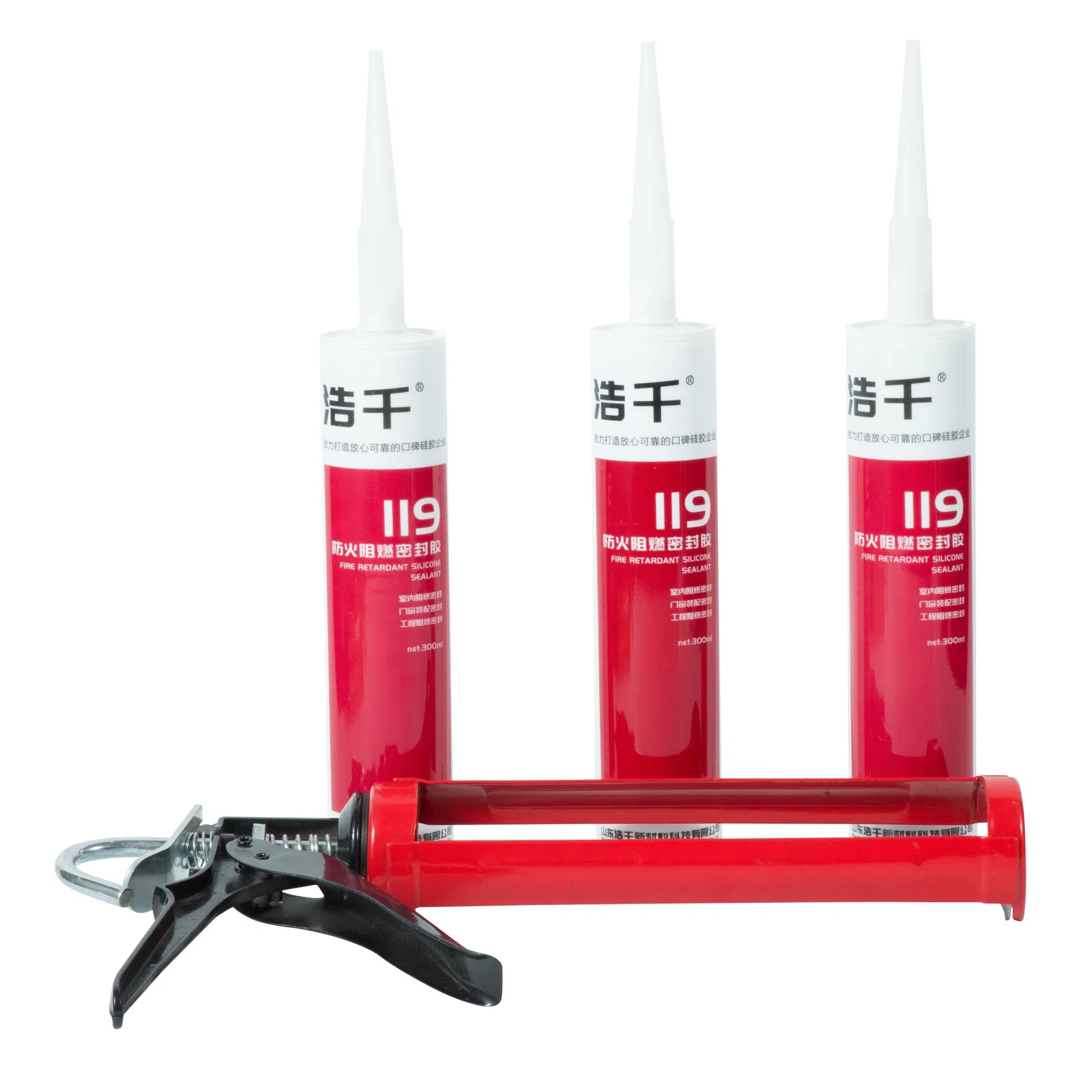 Fireproof for Window Multiple Using Neutral Silicone Sealant
