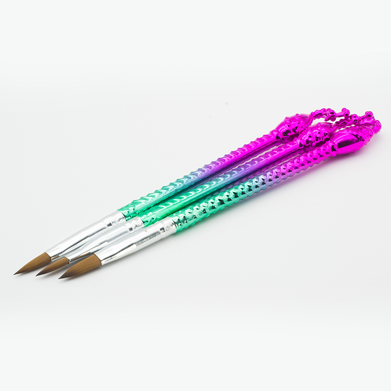 Guyo Pure Kolinsky Acrylic Nail Art Brush for Manicure
