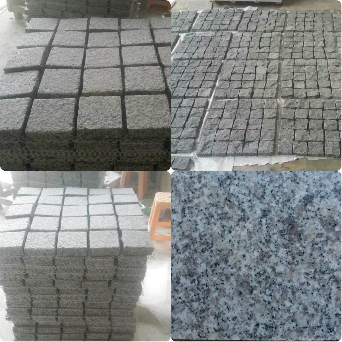 Granite Natural Kerbstone and Cubes