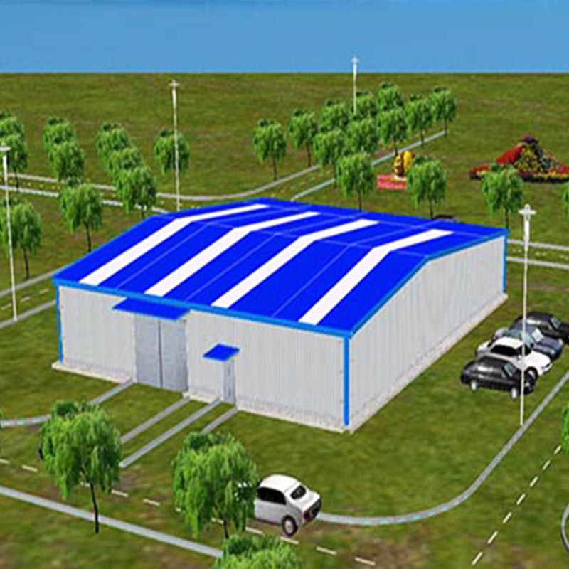 Prefab Metal Construction Storage Shed Modular Prefabricated Garage