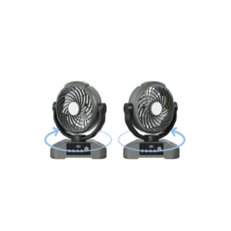 Versatile Desktop Outdoor Fan with USB Charging Capability