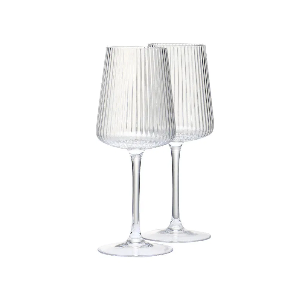 Винный бокал Vintage Crystal, 360 мл, вертикальный дизайн