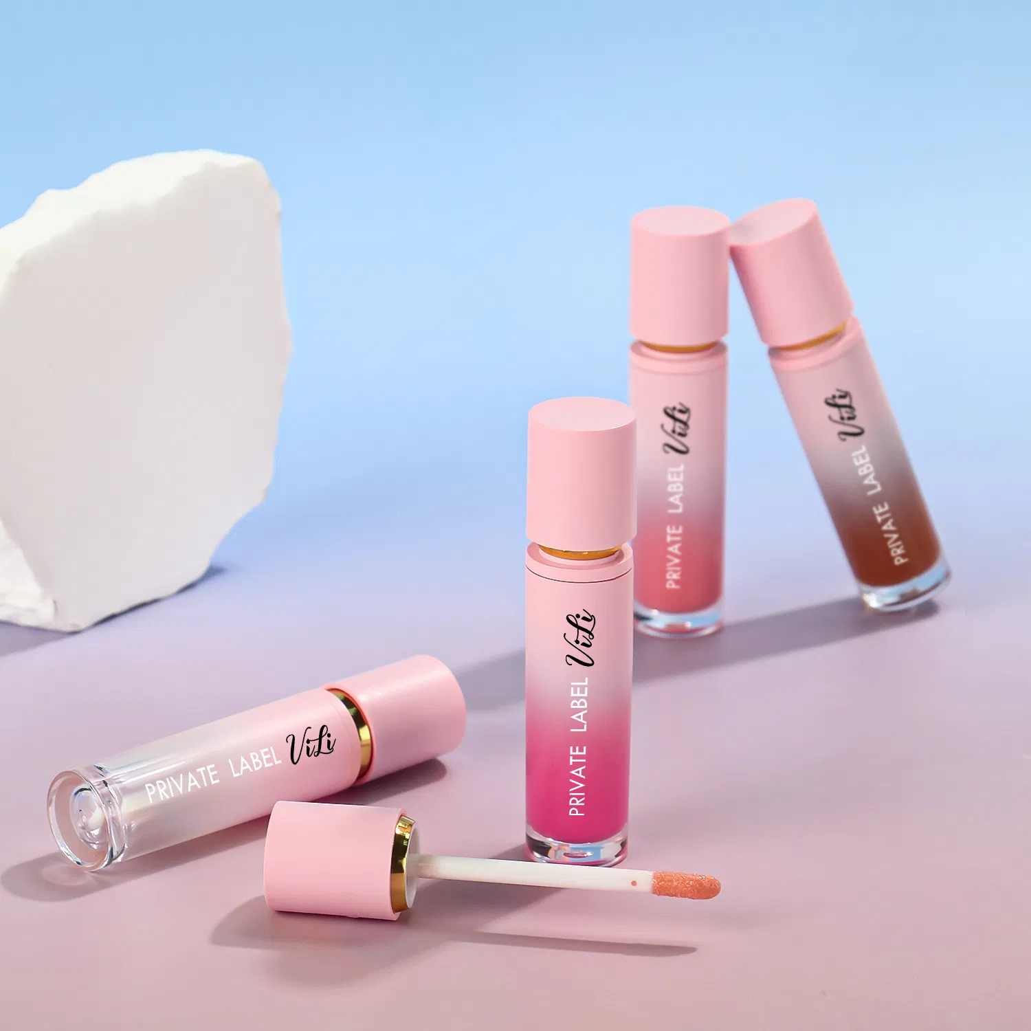 OEM Professional Beauty Makeup Lip Gloss Collection Lipgloss