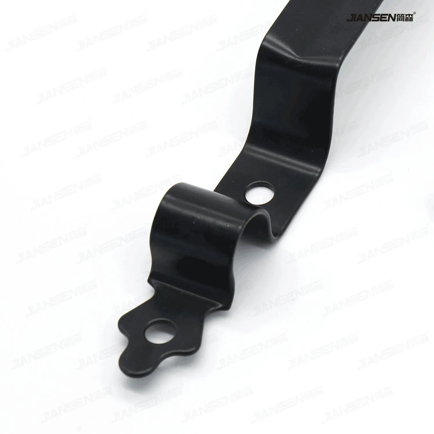 Hot Sale Decorative Fence Door Handle Barn Door Handle Wooden Door Handle Black Carbon Steel Door Handle Hardware