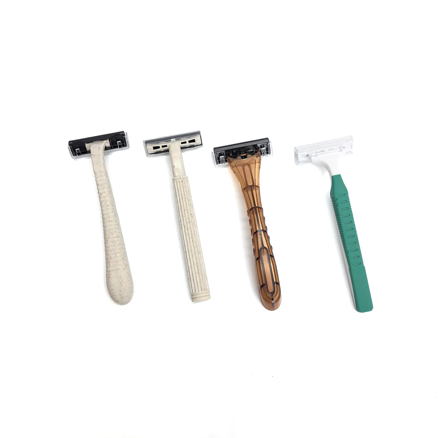 Premium Brass Safety Razor with Comfortable Pivoting Head Design