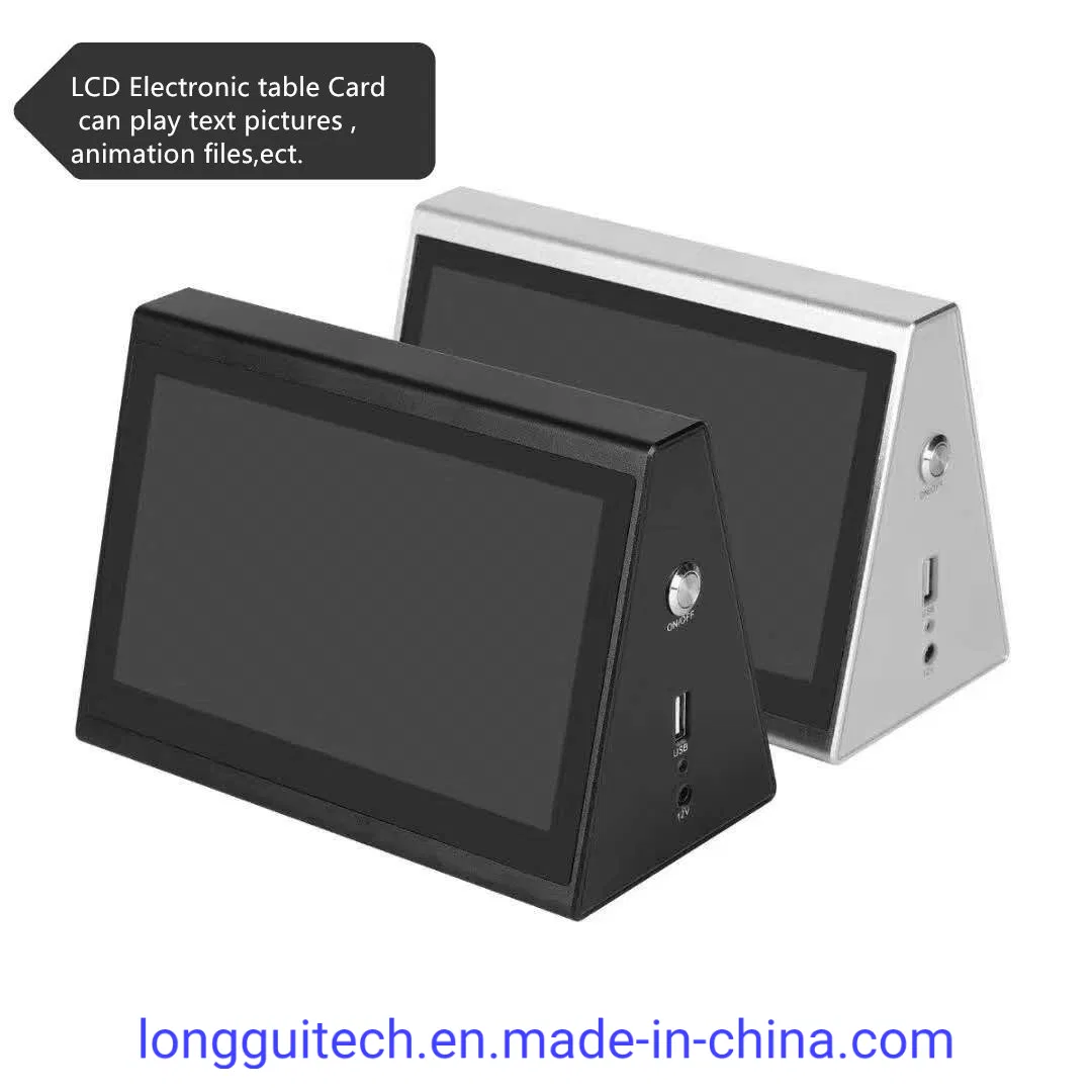 Conference System Office Electronic Information Display Nameplate