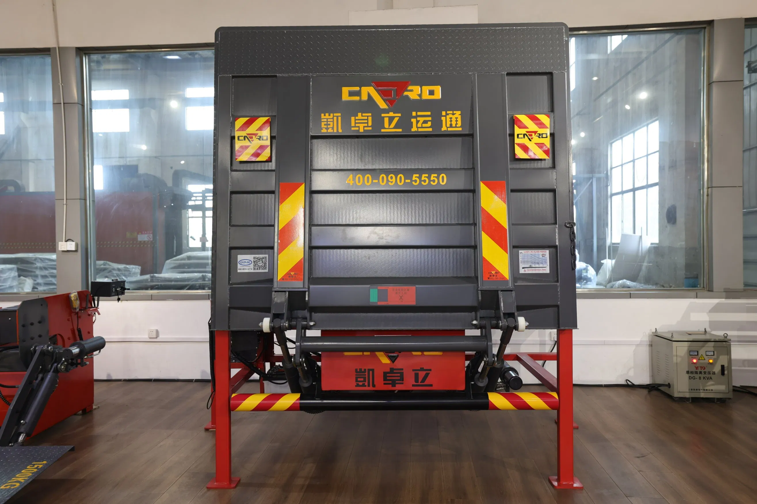 Гидравлическая платформа для грузовика из алюминия и стали