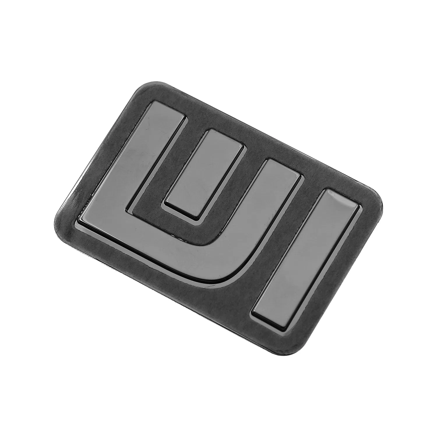 Elegant Aluminum Name Badge with Distinctive Branding for Professionals