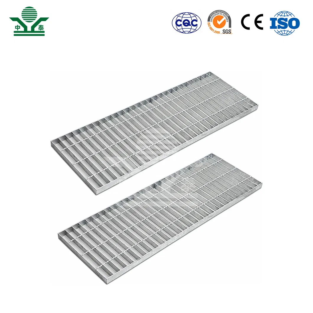 Zhongtai Steel Grating China Suppliers Steel Bar Grating 3/4 Inch X 1/8 Inch Galvanized Steel Grating and Stainless Steel Grating