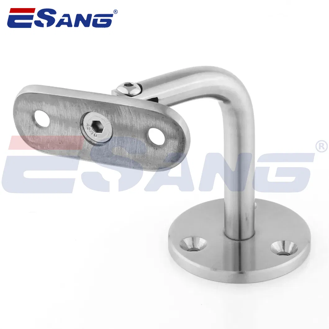 Esang Coastal Areas Rustproof Brushed Balustrade Wall 304 316 Stainless Steel Bracket