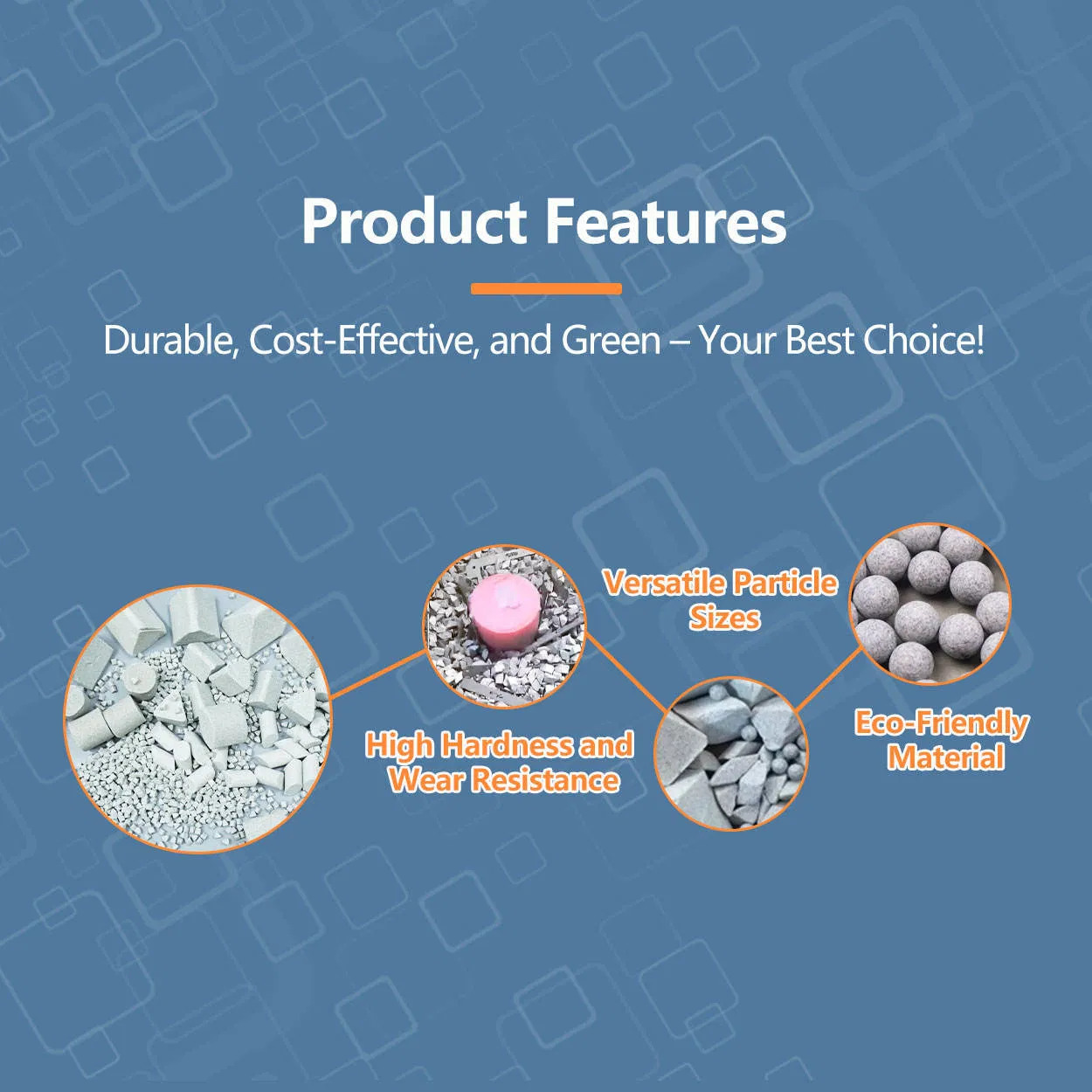 Абразивный материал коричневый электрокорунд для полировки