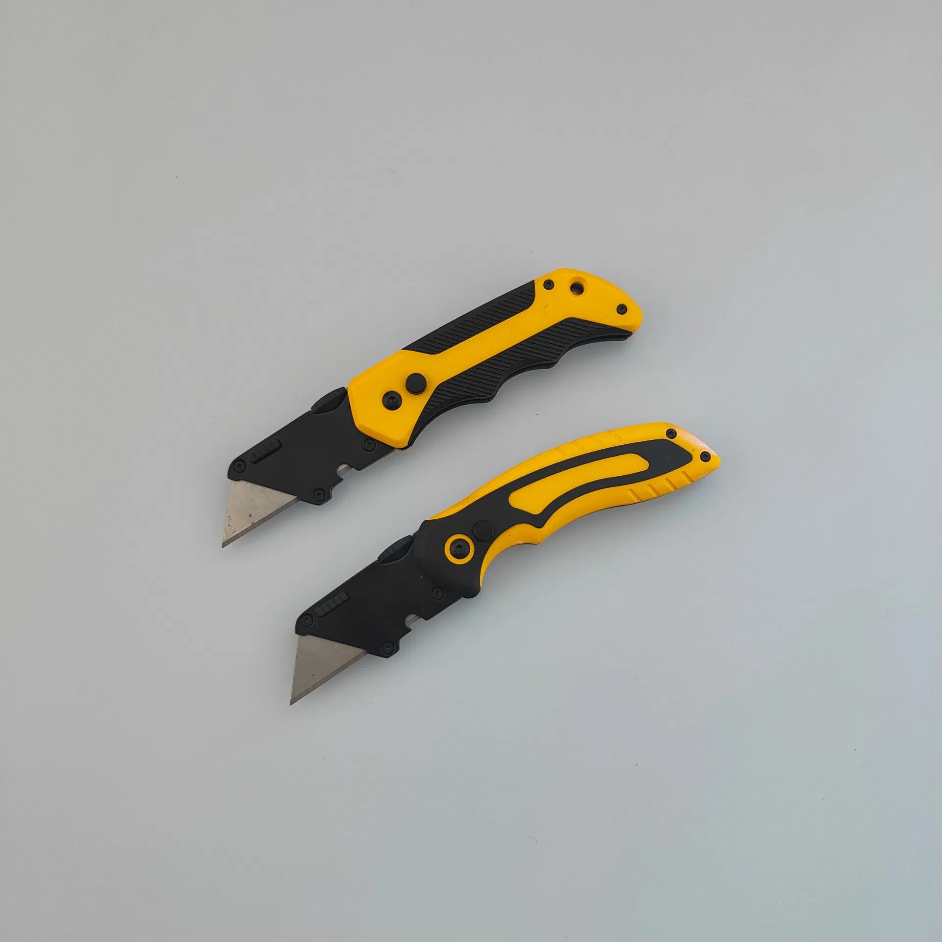 Aluminum Alloy Safety Office Retractable Replacement Blades Folding Utility Carton Cutter Knife Utility Craft Knife