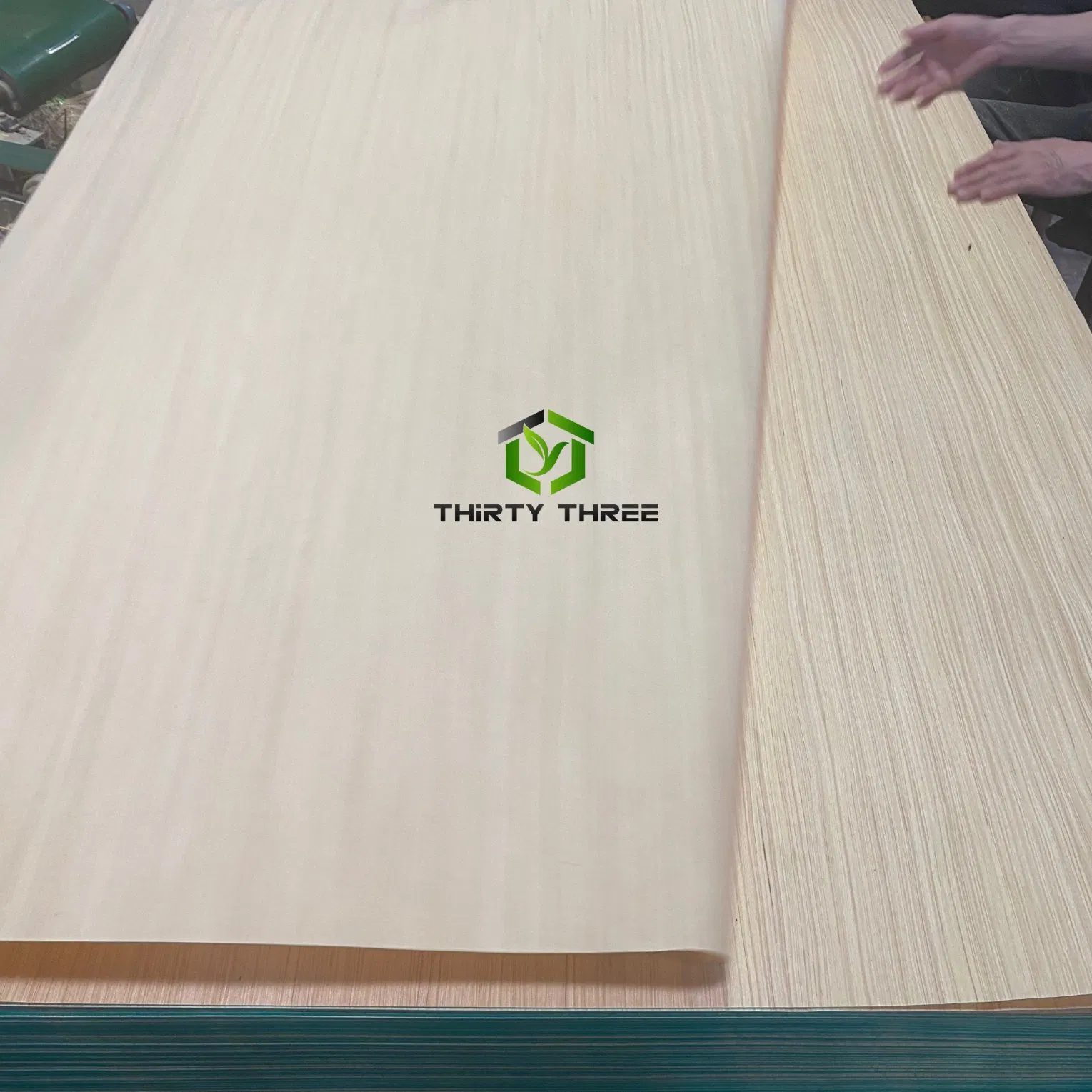 4*8 Feet High Density Recon Poplar Engineered Wood Veneer for Laminated Plywood