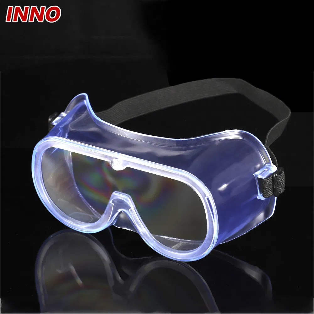 Inno-Aj003 Manufacturer Direct Selling Anti Fog PVC/TPU Soft Frame Polycarbonate Lens Fully Protection Goggles Eco-Friendly