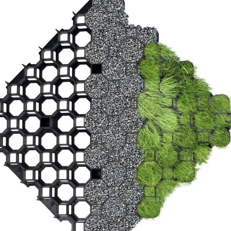 Factory Price HDPE Grass Paver Grid Honeycomb Design for Parking Lots