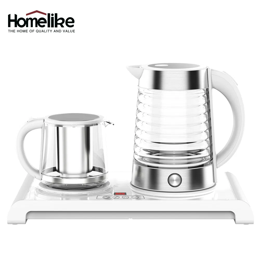 Glass Tea Kettle Maker Turkish Tea Tray Set Electric Samovar