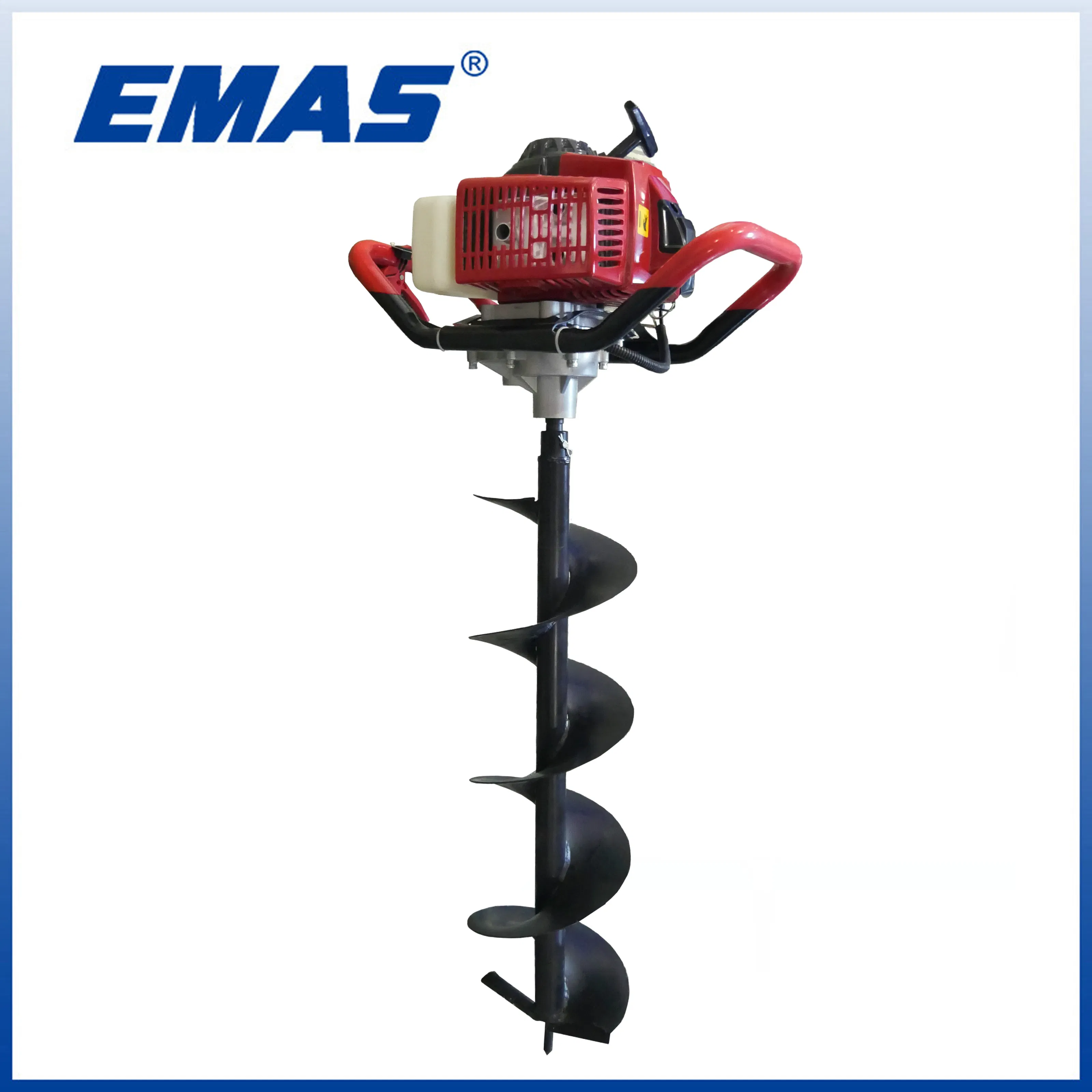 63cc Earth Auger Drill Digger Hand Push Hole Digger Ground Drill