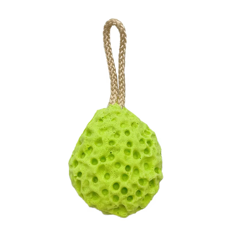 Hot Sale Cheese Bath Ball Soft Foaming Body Cleanser Honeycomb Sponge Facial Cleansing Artifact Home Use Bath Brushes and Scrubbers
