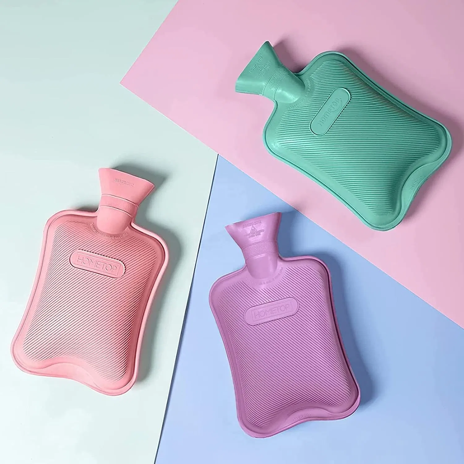 Heating Hot Water Bag Transparent Thickened PVC Hot-Water Bottle Safety Anti-Riot Hot Water Filling Hand Wamer