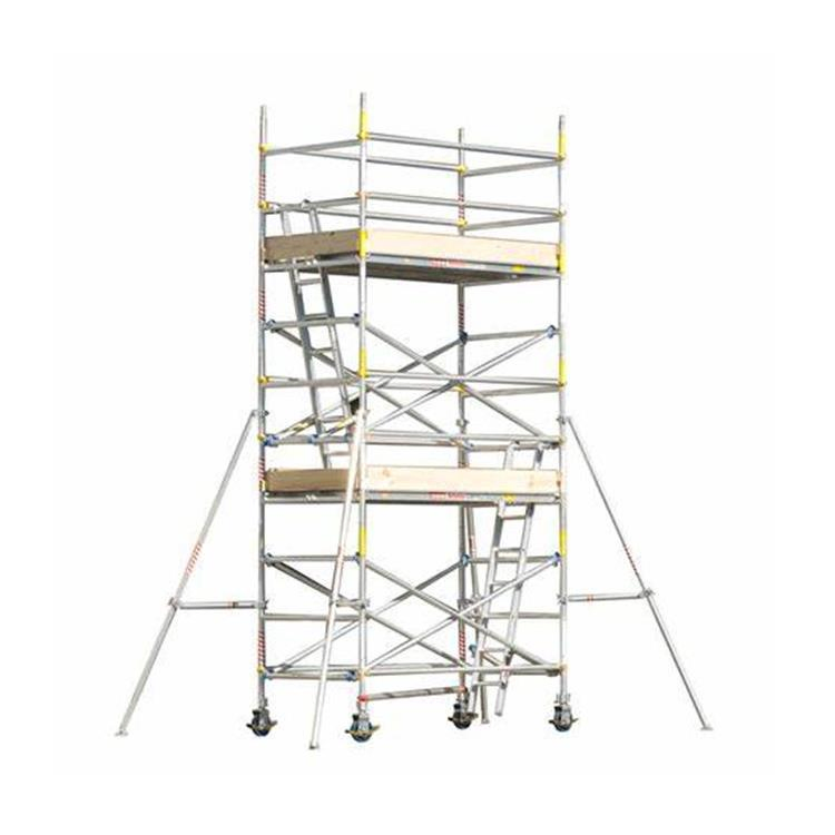 Heavy Duty Aluminum Scaffolding Sheeting Steel Ring Lock Scaffolding