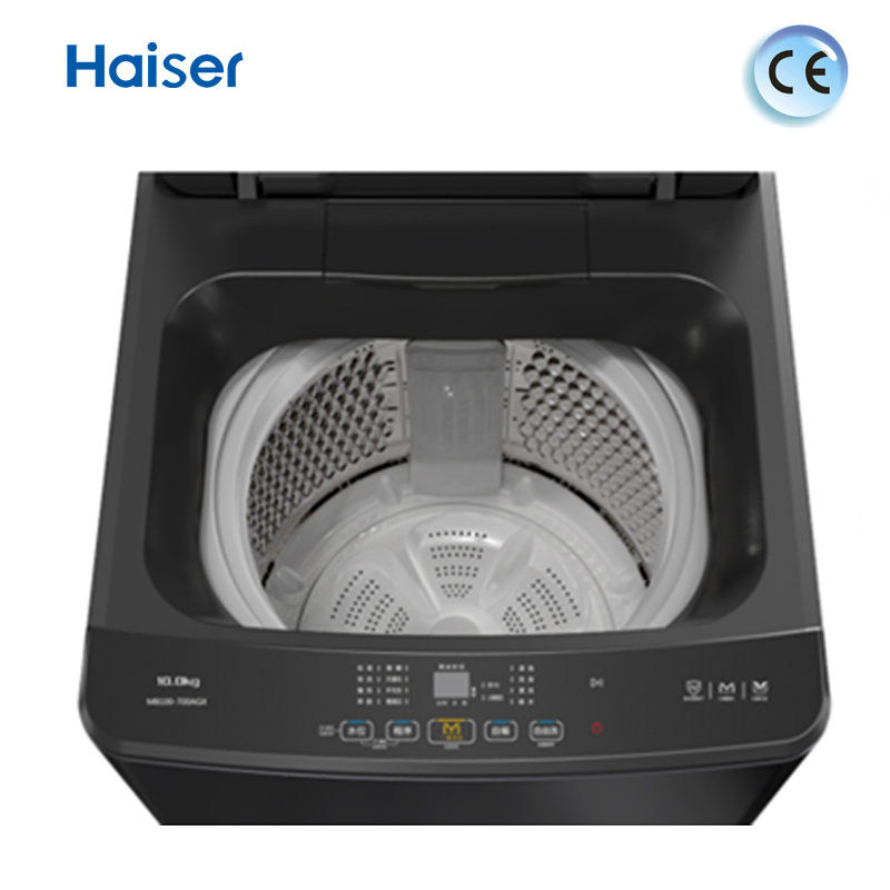 10kg Glass Cover Full Automatic Washing Machine Top Loading Clothese Washer