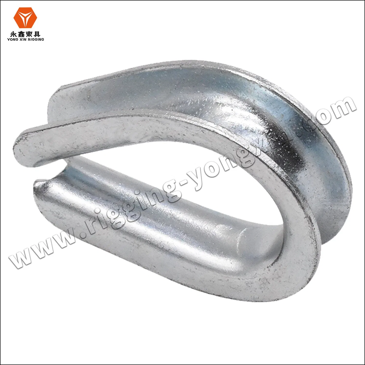 AISI304/316 Stainless Steel Cable Thimble European Standard High Polished Wire Rope Thimble